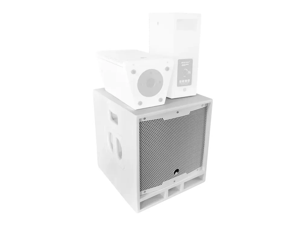 OMNITRONIC MAXX-1206DSP 2.1 Aktiv-Subwoofer 12 Zoll weiß Gratis Versand