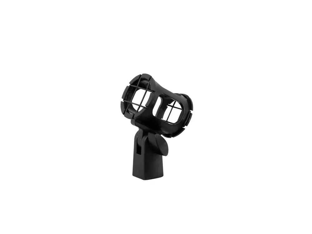 Preis Gesenkt OMNITRONIC SLIM-01 Mikro-Klemmhalter sw