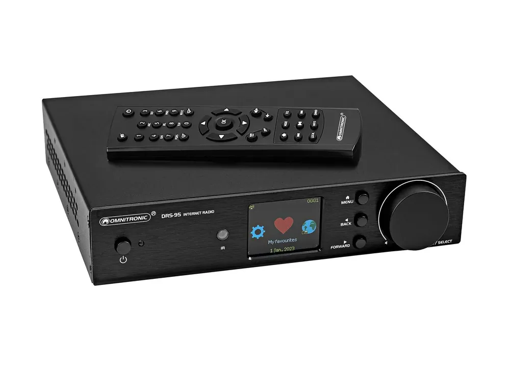 OMNITRONIC DRS-95 Internetradio mit DAB+ und Bluetooth Wochenendangebot