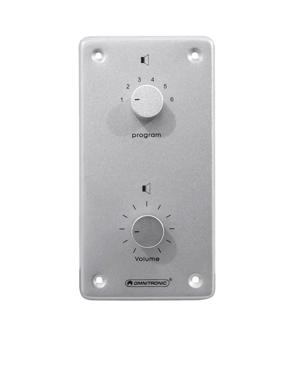 OMNITRONIC ELA-LS-Regler/Prog-Wähler10W mono sil Sonderaktion
