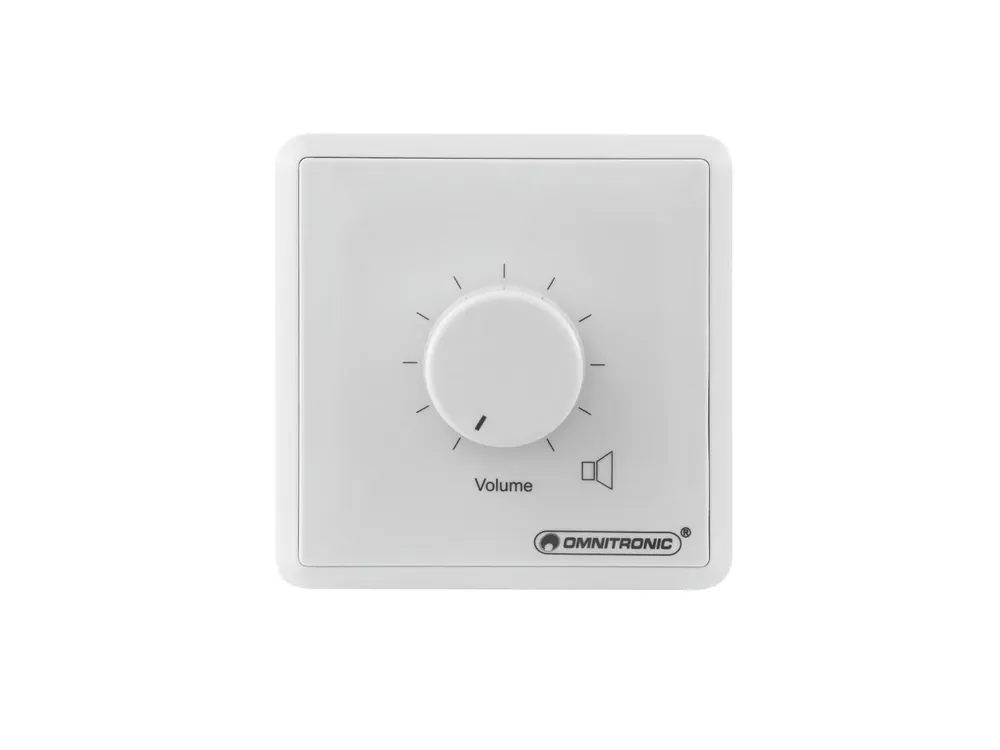 Neuheit OMNITRONIC ELA LS-Regler 5W stereo ws