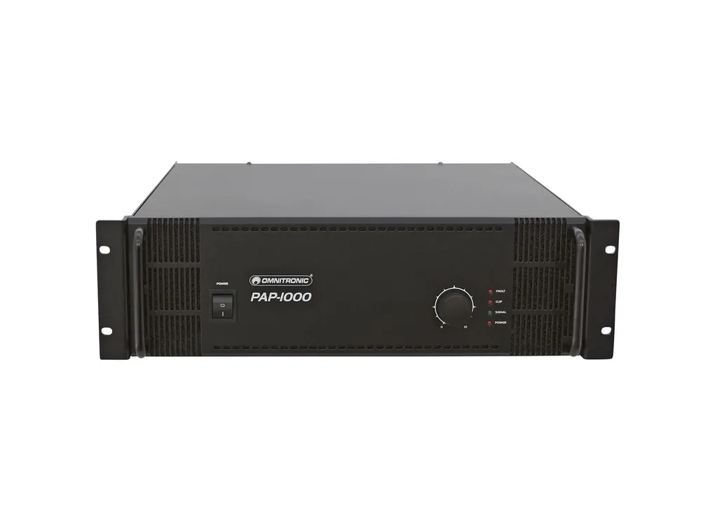 OMNITRONIC PAP-1000 ELA-Verstärker Geprüft