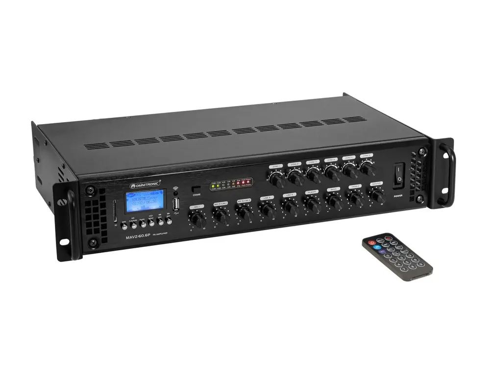 Neuheit OMNITRONIC MAVZ-60.6P ELA-Mischverstärker
