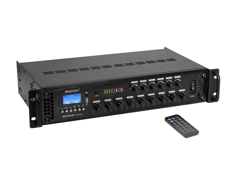 OMNITRONIC MAVZ-120.6P ELA-Mischverstärker Preiswert