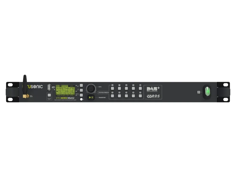 Ausverkauf INTUSONIC NSA52 5-Quellen Media Player mit DAB+