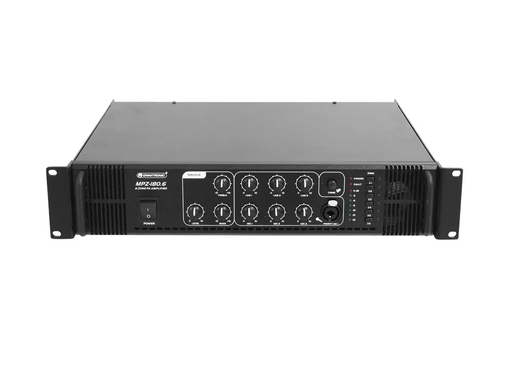 Markenprodukt OMNITRONIC MPZ-180.6 ELA-Mischverstärker