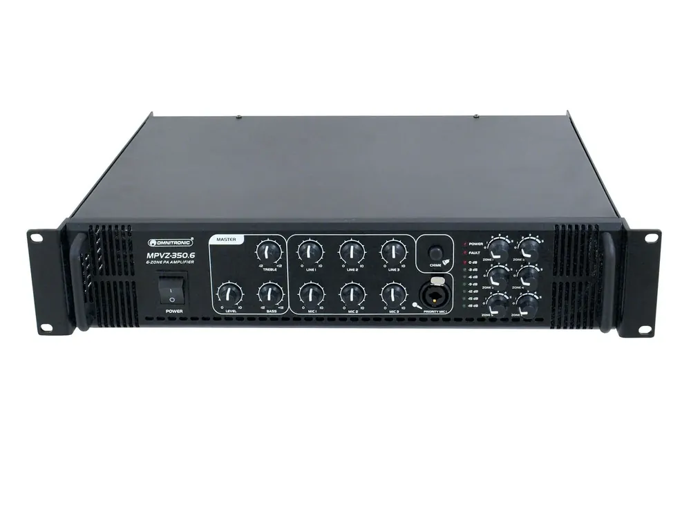 OMNITRONIC MPVZ-350.6 Mischverstärker Neue Ware