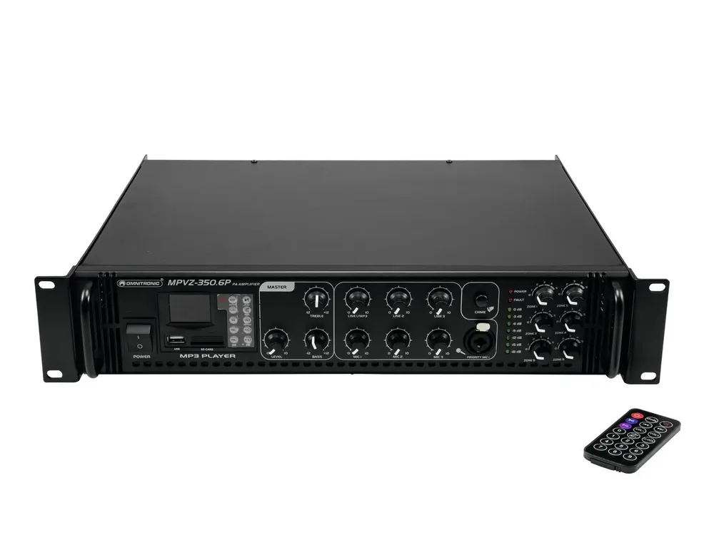 Preiswert OMNITRONIC MPVZ-350.6P Mischverstärker