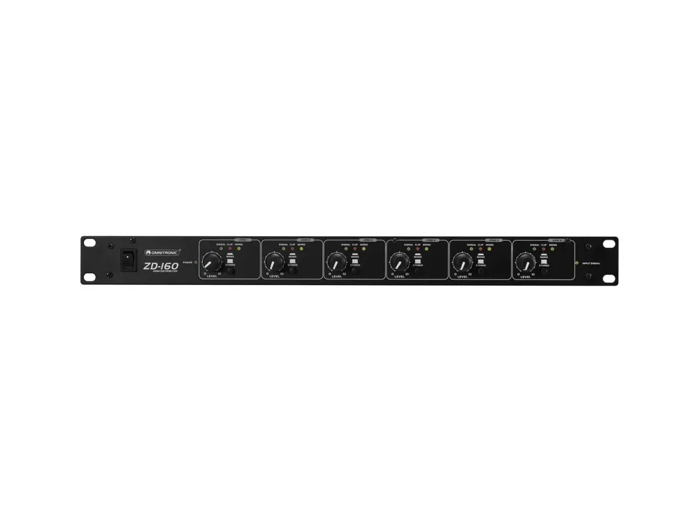 Nur Für Kurze Zeit OMNITRONIC ZD-160B Zonen-Verteiler