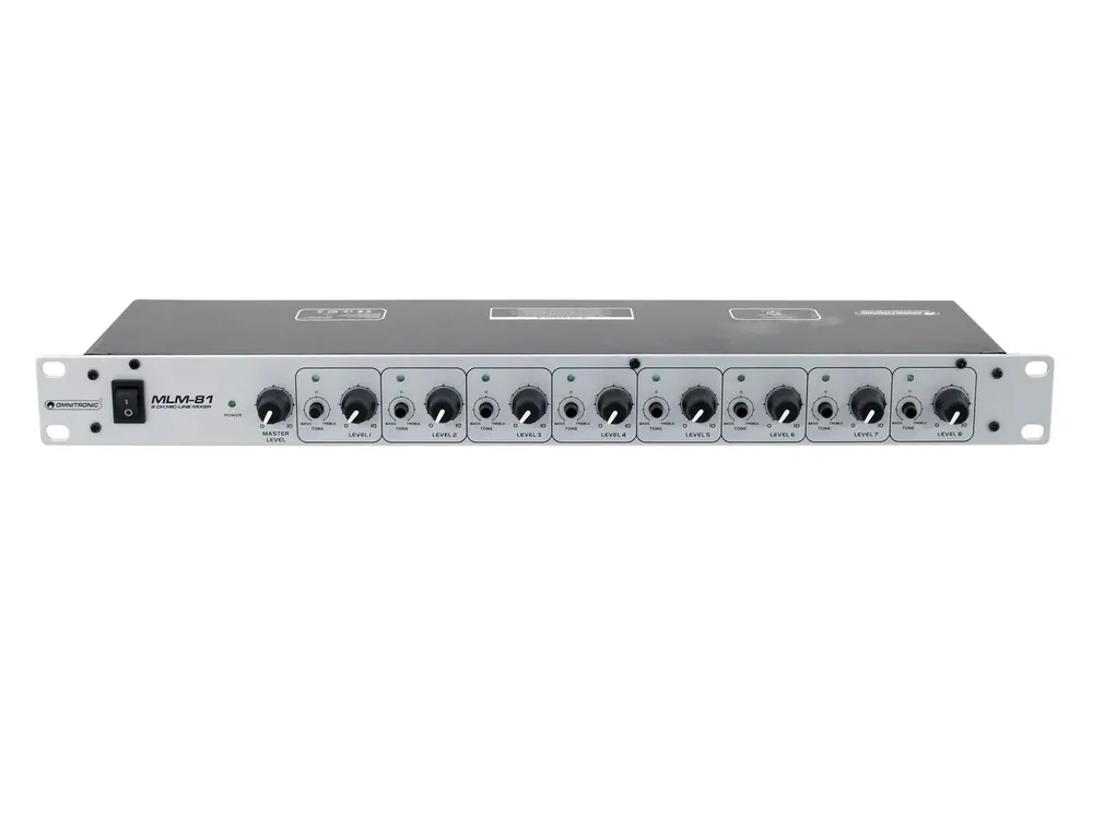 Garantierte Lieferung OMNITRONIC MLM-81 Mikrofon-Line-Mixer