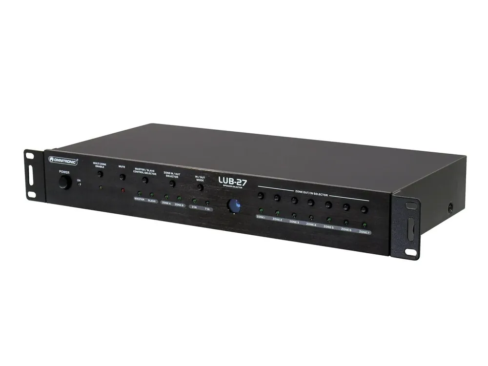 Sale OMNITRONIC LUB-27 Lautsprecherumschaltbox