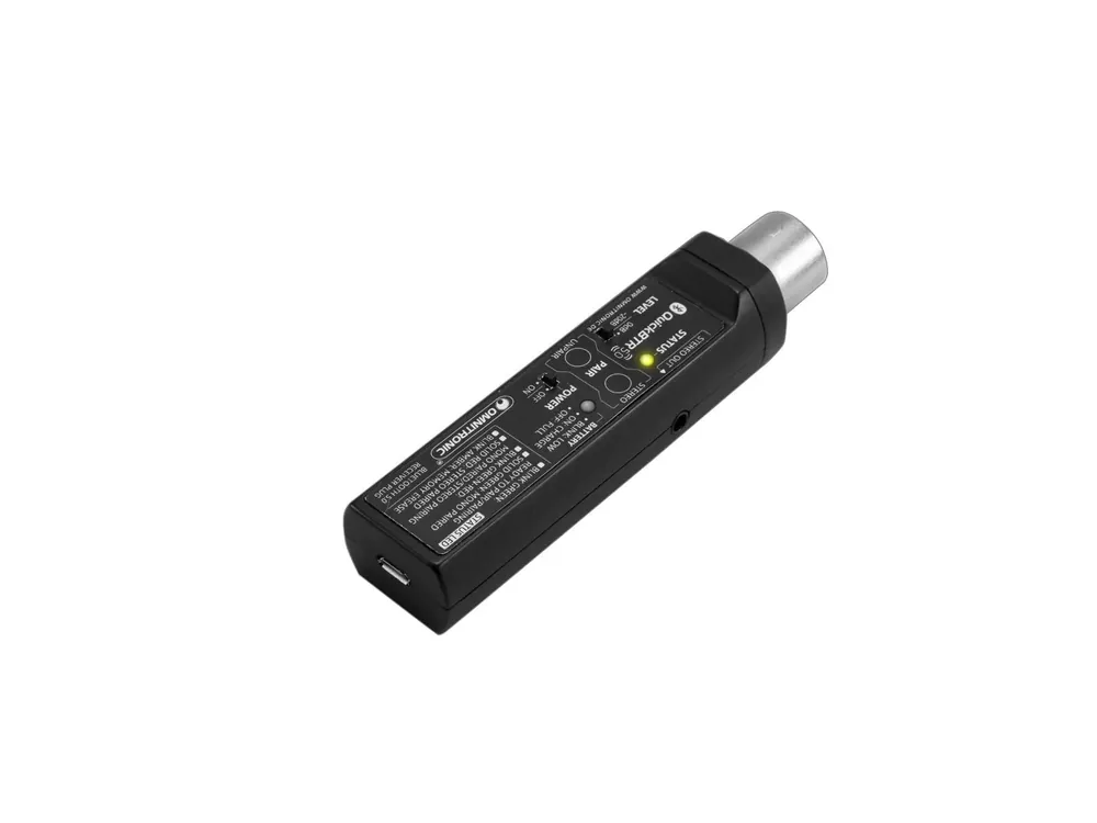 Bestseller OMNITRONIC QuickBTR-5.0 XLR AptX Bluetooth 5.0 Receiver