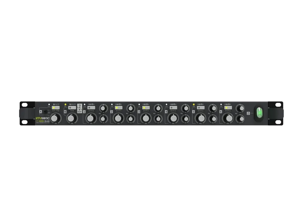 INTUSONIC DLA26 Zonen-Verteiler 2-IN-6 Kostenloser Rückversand