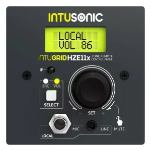 INTUSONIC HZE11+ Zonen Fernbedienungspanel Geprüft
