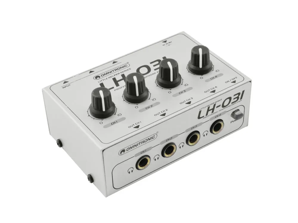 Top-Seller OMNITRONIC LH-031 Kopfhörerverstärker