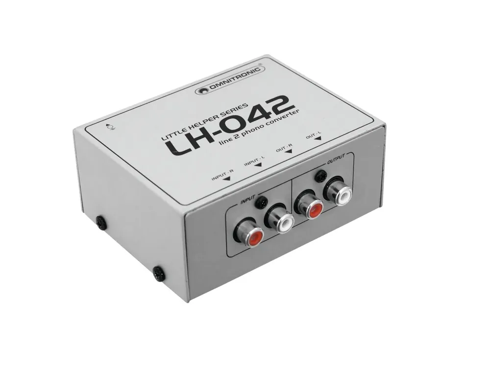 OMNITRONIC LH-042 Line/Phono-Wandler Expressversand