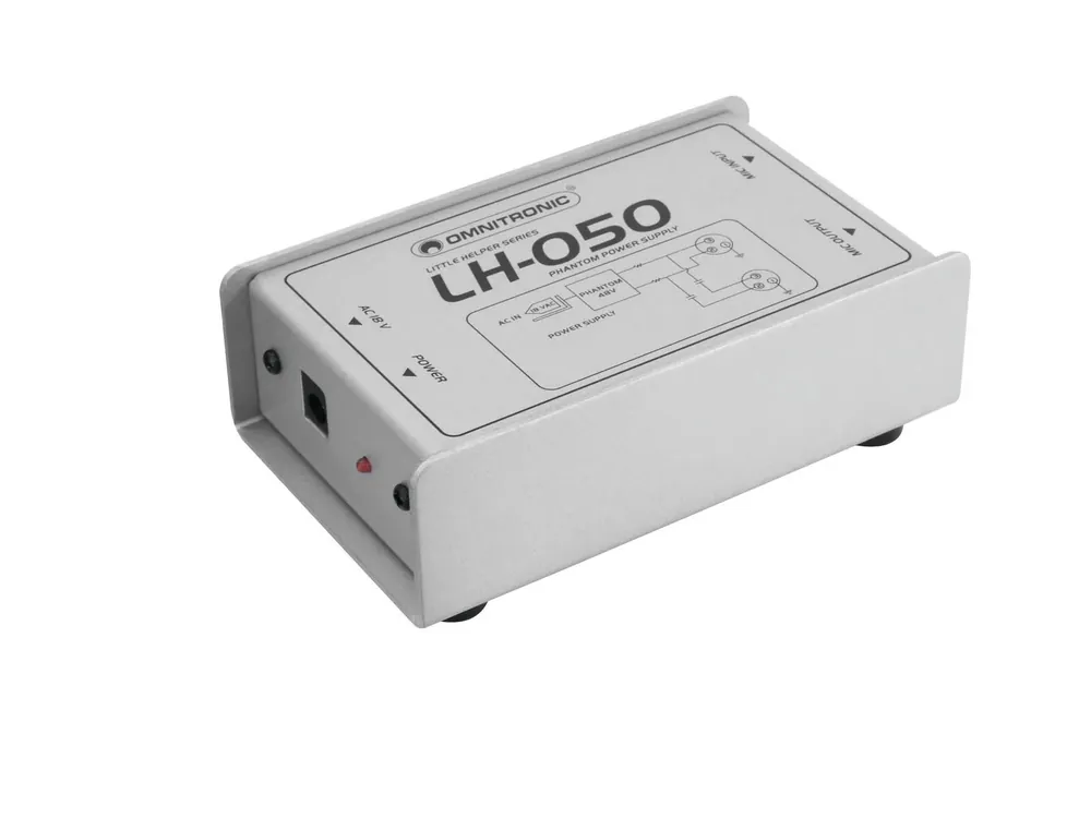 Direkt Vom Hersteller OMNITRONIC LH-050 Phantom-Speiseadapter