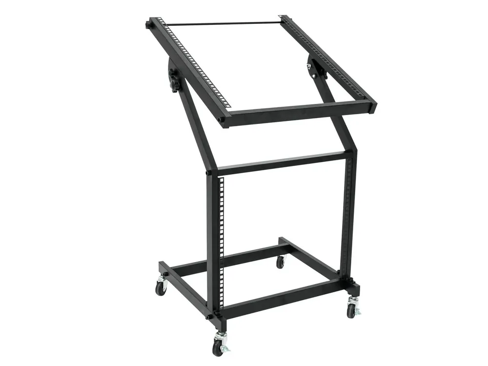 Must-Have OMNITRONIC Rackwagen 12HE/10HE schwenkbar auf Rollen