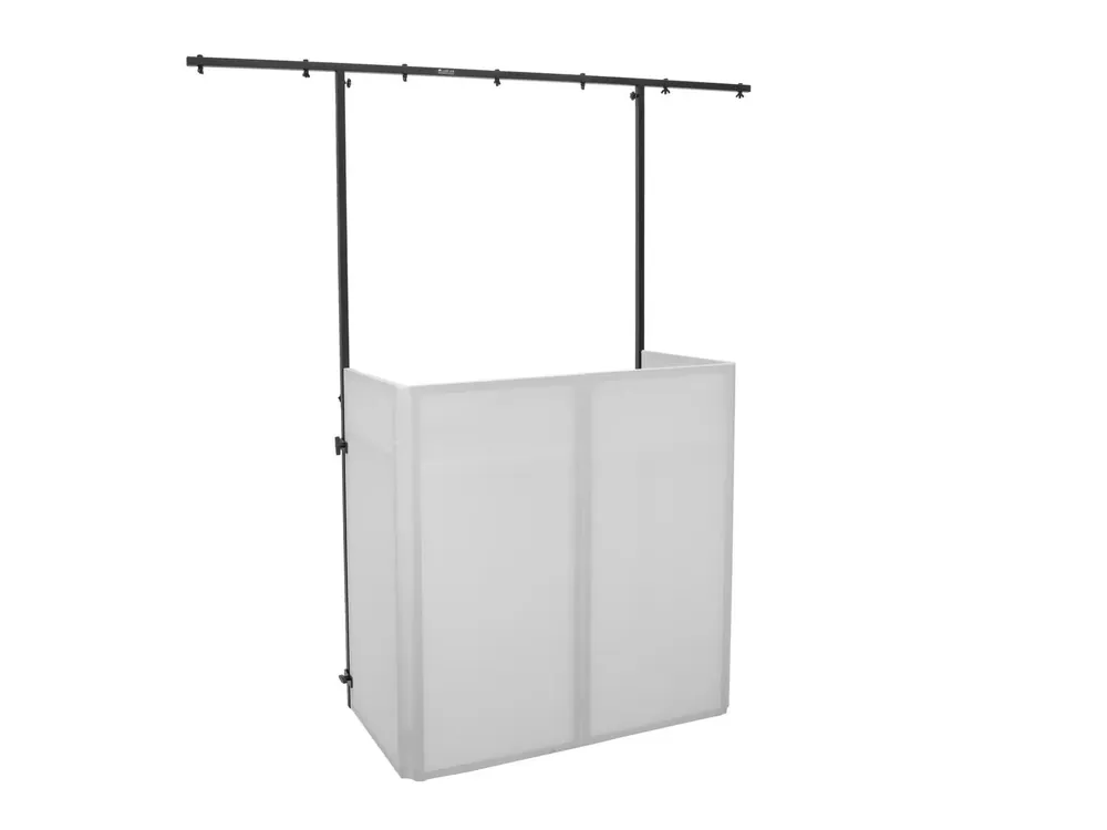 OMNITRONIC Set Compact Mobile DJ Stand inkl. Cover + Überbaurahmen Finale Aktion