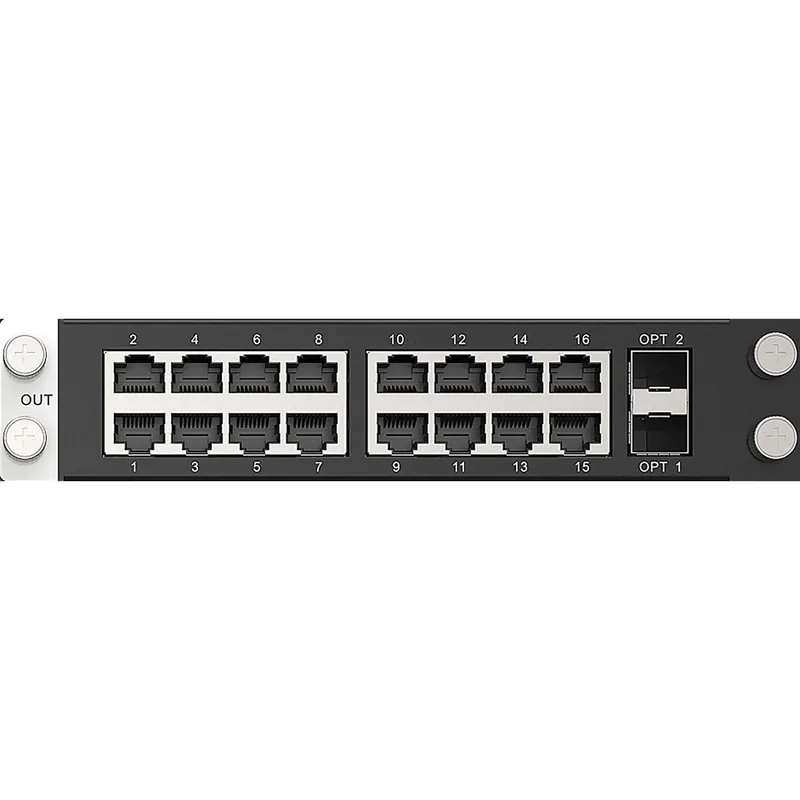 NOVASTAR H-Serie 16x RJ45 plus 2x Fibre 4K Sendekarte Steuert bis zu 10.400.000 Pixel Zertifiziert