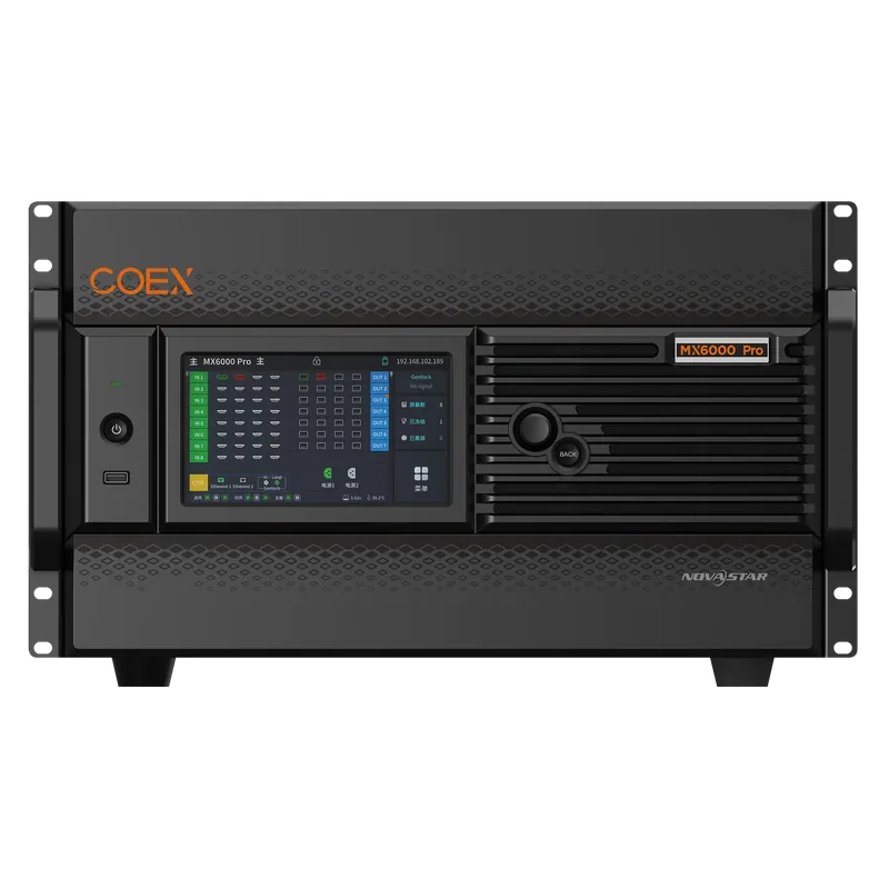 Kostenloser Versand NOVASTAR MX6000 Pro 8K LED Controller Main Frame für 141 Megapixel