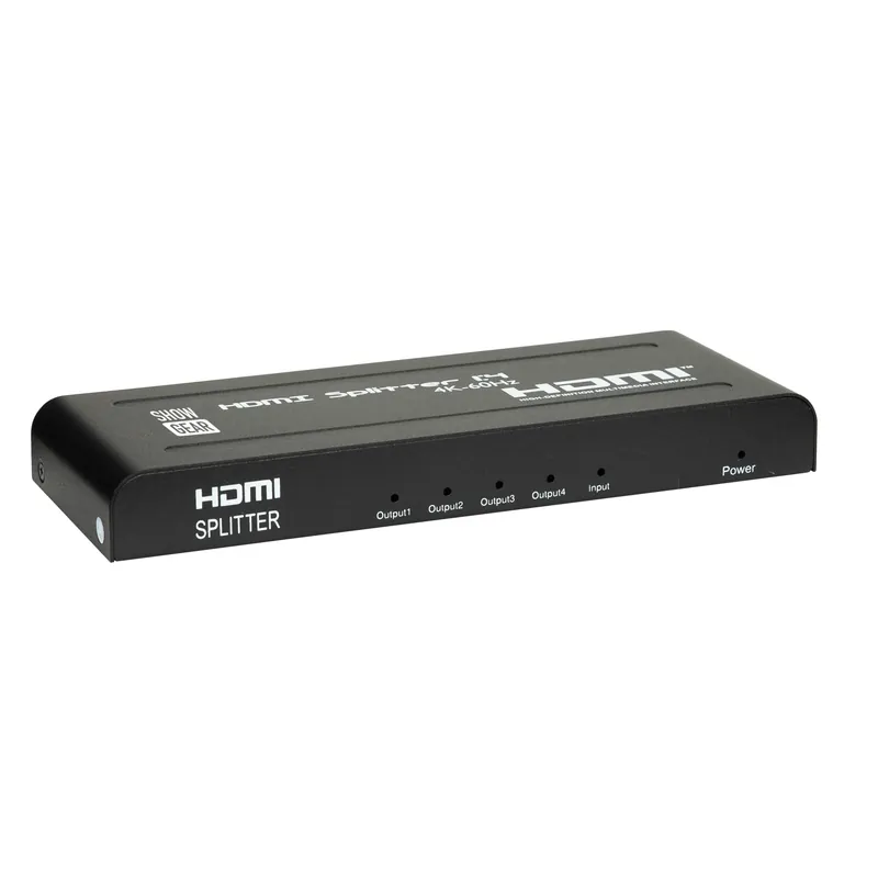 SHOWGEAR HDMI 2.0 Signalverteiler 1 Eingang 4 Ausgänge 1 Eingang, 4 Ausgänge, 4K 60 Hz, 18 Gbit/s Jetzt Kaufen