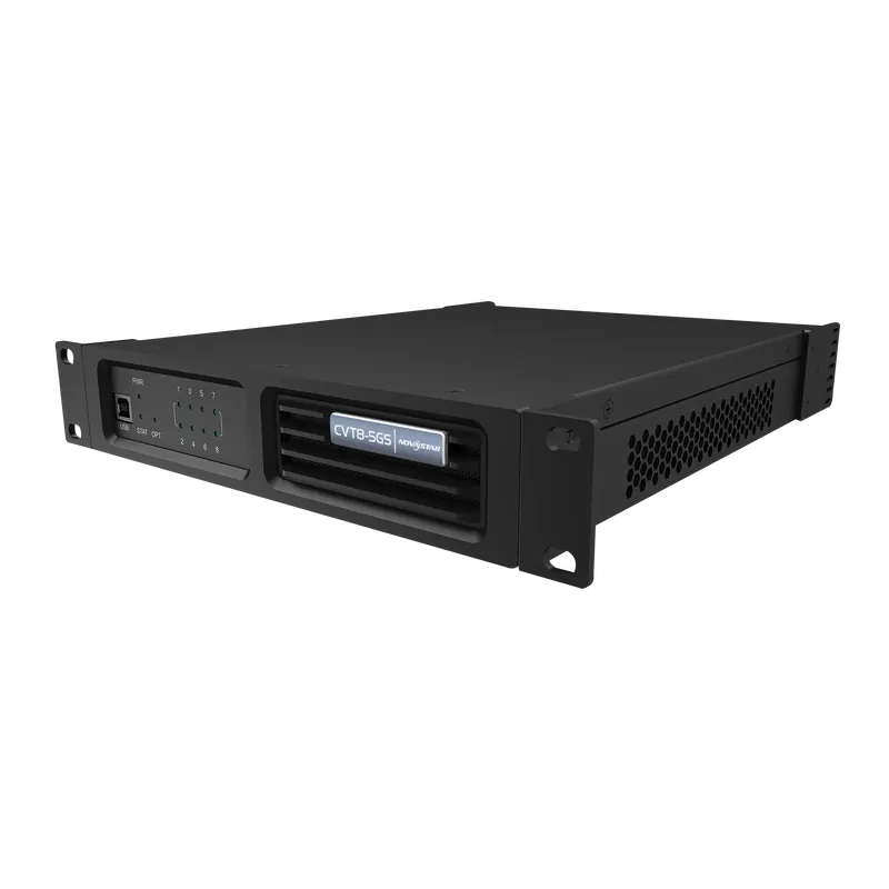 Mega-Angebot NOVASTAR CVT8-5G-S Konverter von Glasfaser auf 8x 5G Ethernet
