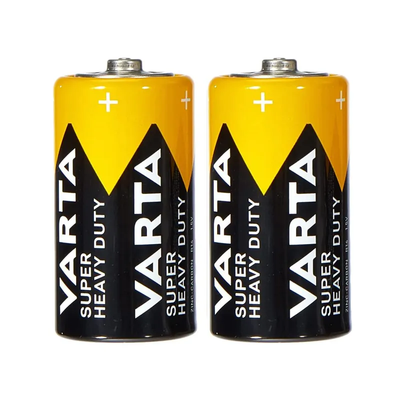 Meistverkauft Varta 2x Super Heavy Duty Batterie 1,5V Baby C MN1400 R14
