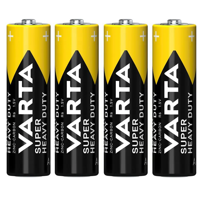 Must-Have 4x VARTA Super Heavy Duty 1,5V AA MN1500 R6 LR6