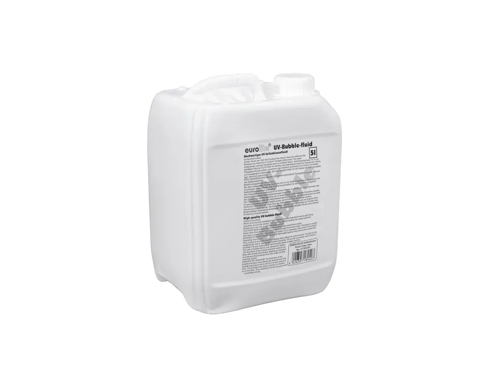 Preiswert EUROLITE UV-Seifenblasenfluid 5l blau