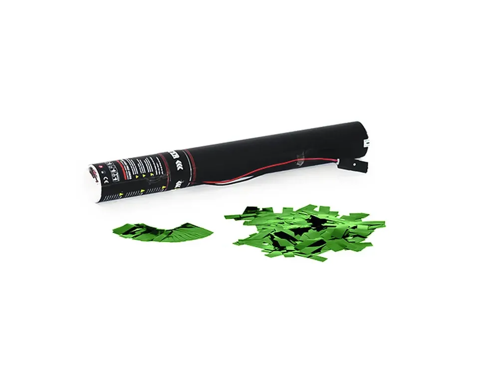 Angebot TCM FX Konfetti-Ladung elektrisch 50cm, grün metallic