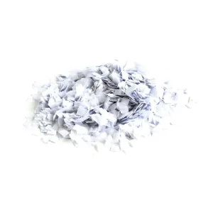 TCM FX Slowfall Konfetti Schneeflocken 10x10mm, weiß, 1kg Heißes Angebot