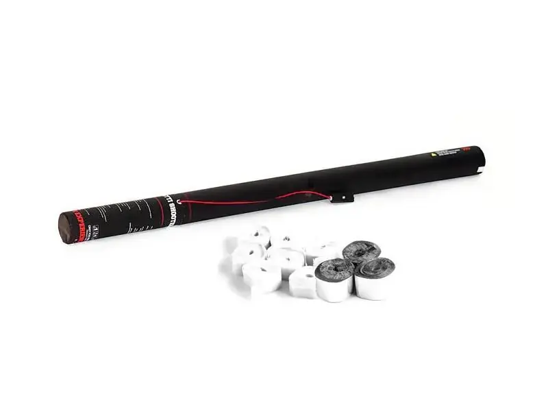 TCM FX Streamer-Ladung elektrisch 80cm, weiß/silber Sonderangebot